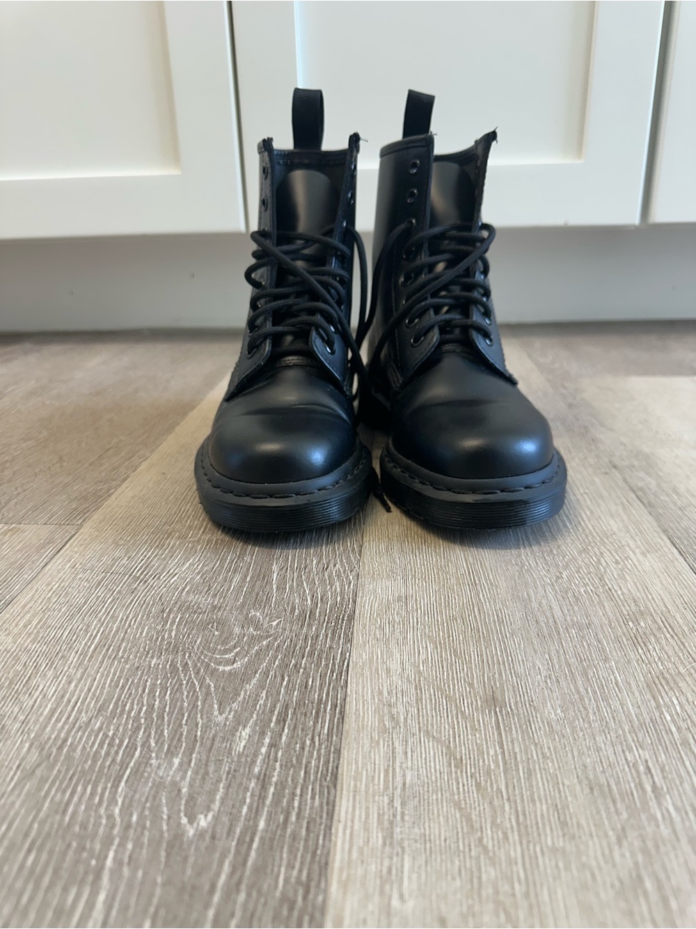 Dr. Martens Black Lace-Up Boots